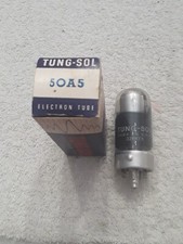 NOS Tung-Sol 50A5 Vacuum Tube