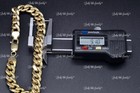Real 14K Yellow Gold Mens Hollow Miami Cuban Link  Bracelet 8 inches 19.20 grams — photo 6