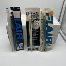 Vintage Paper Mate Flair Point Guard Ink Pen Lot