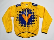 Vintage LG Louis Garneau Vignette Cycling Jacket Men's Full-Zip Size XL