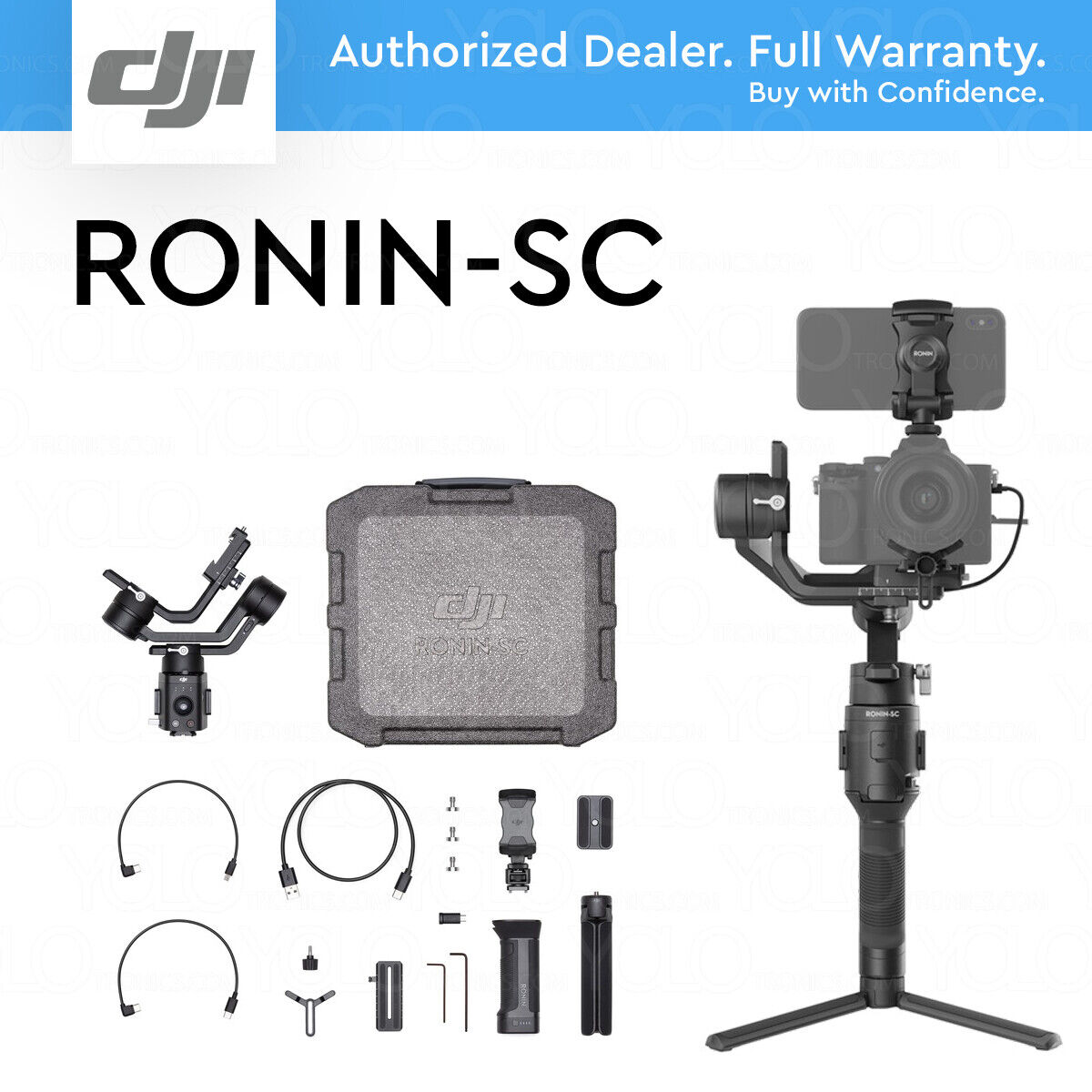 DJI RONIN-SC Gimbal Stabilizer 190021337275 | eBay