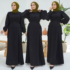 Kaftan Women Muslim Long Robes Evening Caftan Modest Caftan Ramadan Dresses Gown