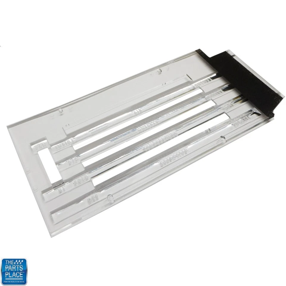 Chevrolet Chevelle/El Camino 1966-67 lente de control de calefacción con aire acondicionado Foto 2 de 2