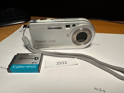 Sony Cyber-Shot DSC-P100 5.1MP Digital Camera + Battery (2551) | eBay