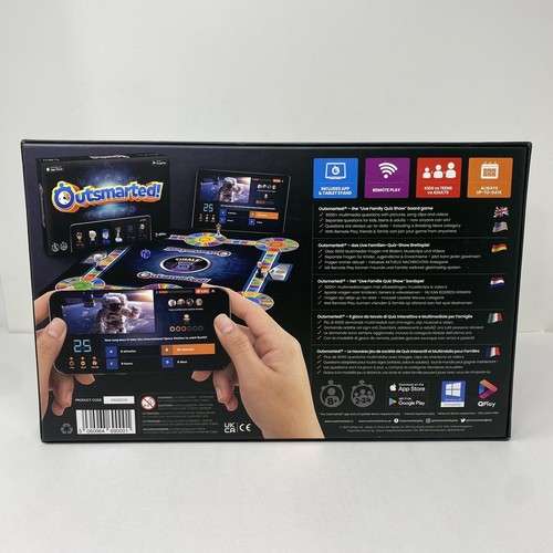 Outsmarted The Live Quiz Show Board Game, Age 8+, Players 2-24, Complete - Picture 6 of 13