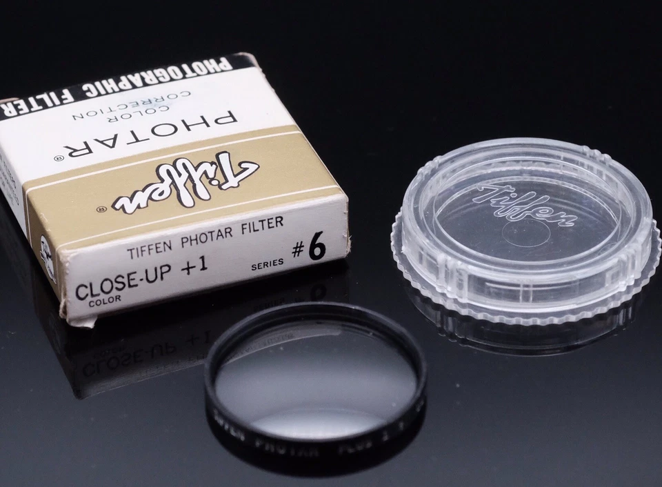 Tiffen Photar Plus 1 +1 Macro Series 6 (VI) Lens Filter Made in USA Close-up - Image 3 of 4