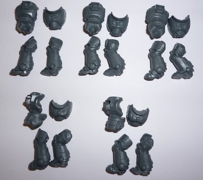 Space Marines Primaris Hellblasters Torso and Legs x 5 [40K Bits]