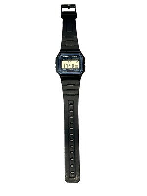 Vintage Casio Digitaluhr F-91W Herren Alarm Chrono Quarz #33