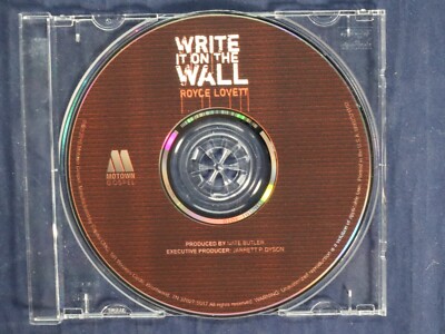 Write It On The Wall [EP] by Royce Lovett {CD Disc Only No Tracking}