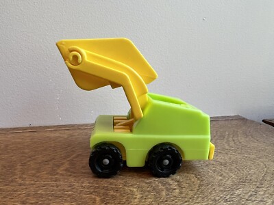 LITTLE PEOPLE - Fisher Price - Front Loader - #789/#942 - Construction - VINTAGE