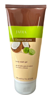 JAFRA Coconut and Lime Shower Gel Set New - Sealed 6.7 oz