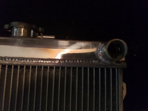 Champion 3 Row Aluminum Radiator CC7454 For 1972-1975 Jensen Healey.Preowned - Picture 2 of 16