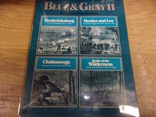 Blue and Gray II Quadrigame - AH/SPI/ASL - Punched