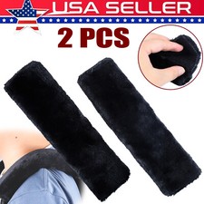 2 Pcsset Universal Soft Seat Belt Cover Shoulder Pad Strap Protector Car Truck