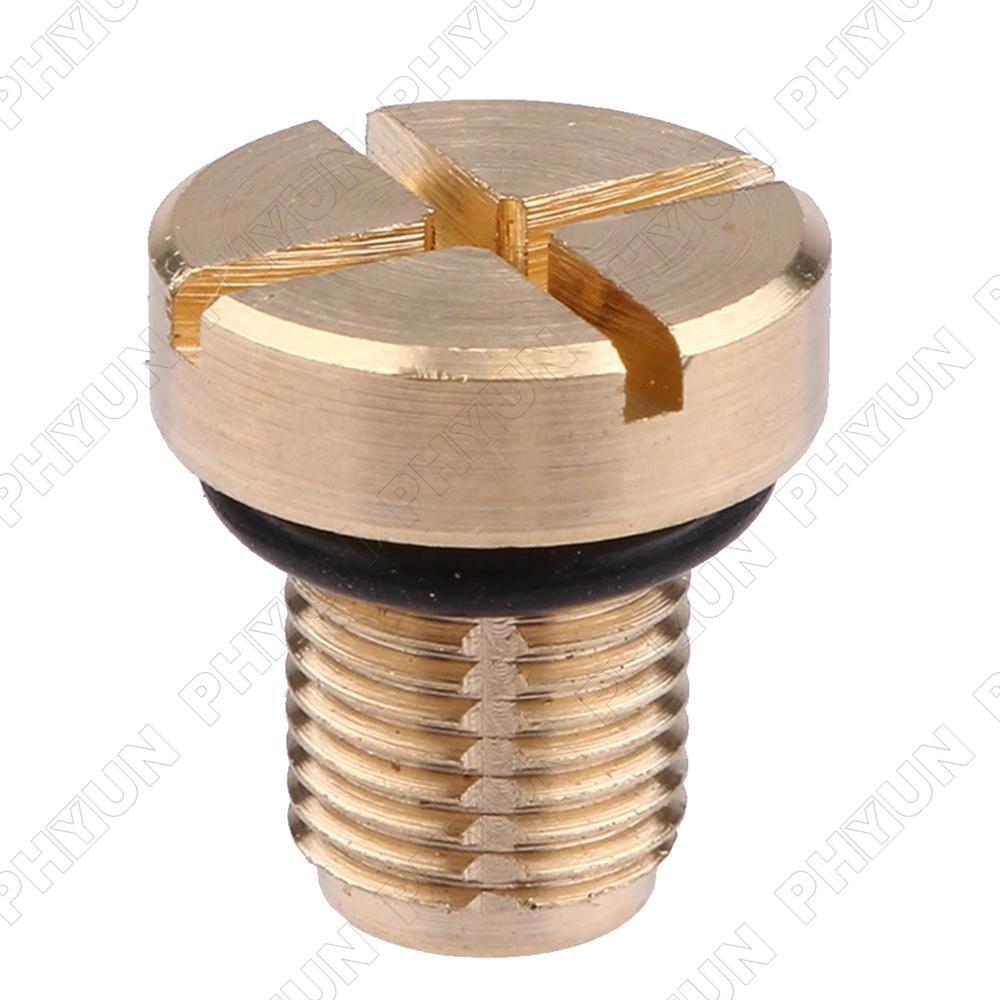 Brass Coolant Expansion Tank Drain Screw +Washer For BMW E36 E39 E46