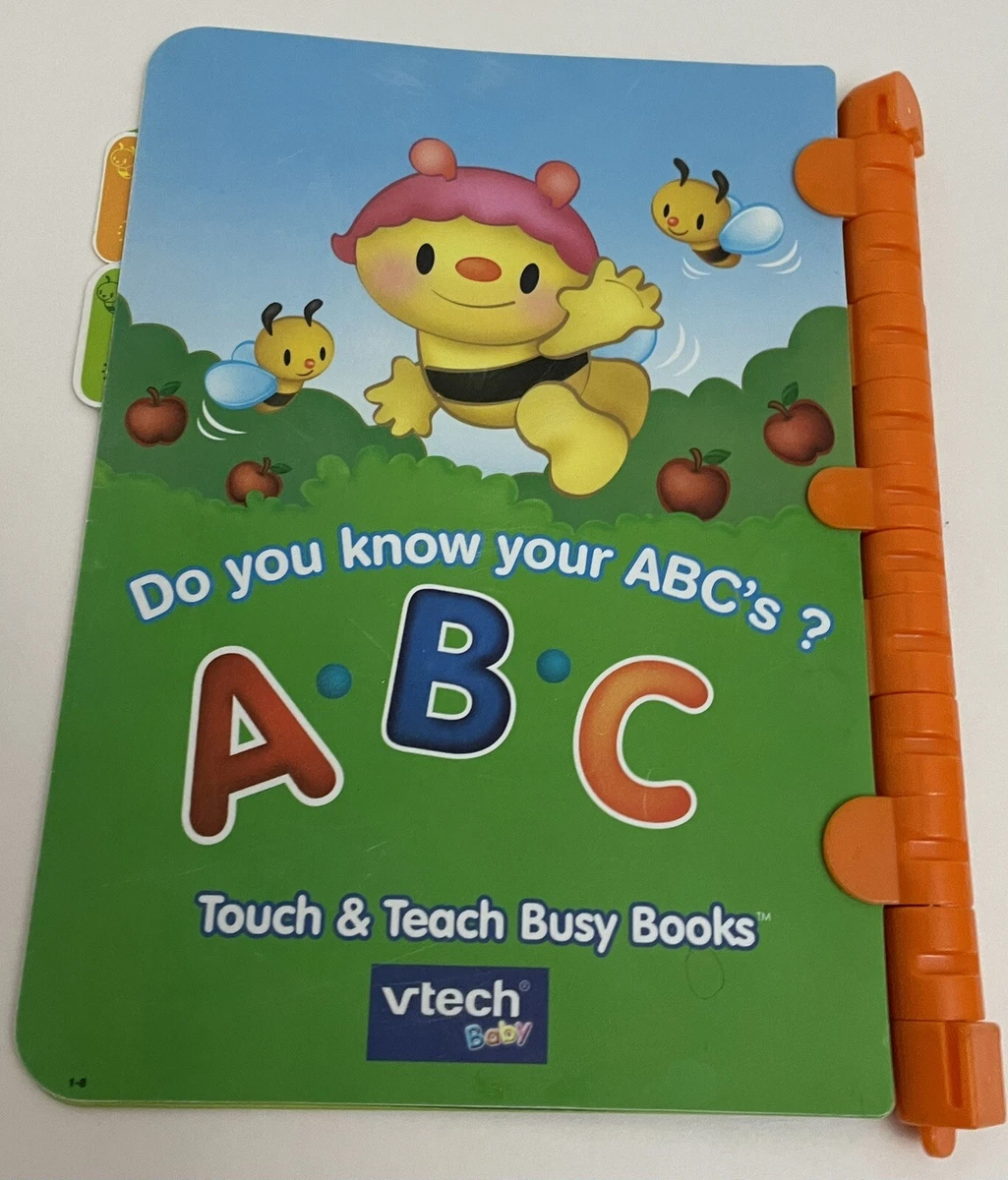 Alphabet Zoo VTech baby touch and teach busy books eBay