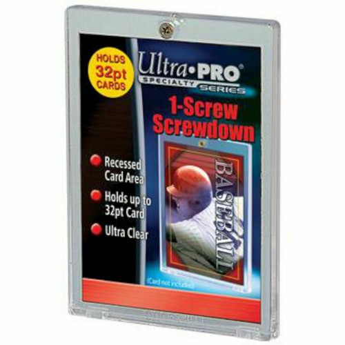NEW 25-PACK Ultra Pro 1-Screw Screwdown Trading Card Display Case Sports 81139 - Picture 4 of 4