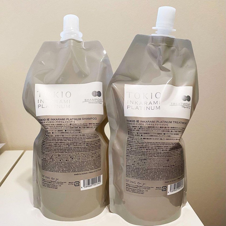Shampoing Et Après-shampoing TOKYO IE INKARAMI PREMIUM - 700ml, Soin Kératine Japon