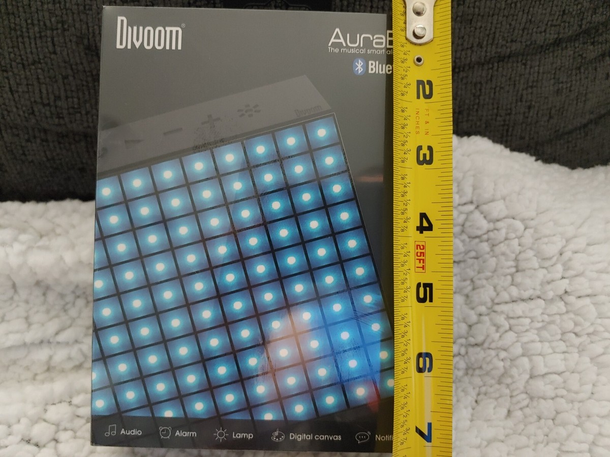 Divoom AuraBox Bluetooth Speaker LED Display Music Art at Your  Fingertips