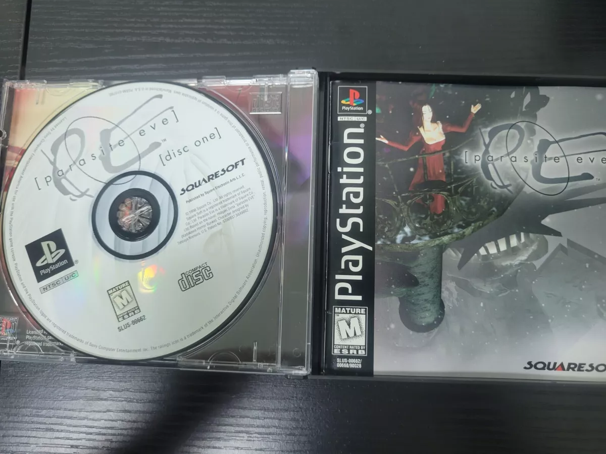 Parasite Eve (Sony PlayStation 1, 1998) PS1 Discs And Case No