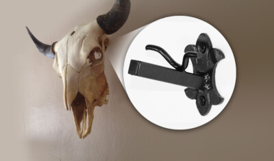 The ''Buffalo Bracket'' European Skull Hanger for Bison, Elk, and Cattle Skulls