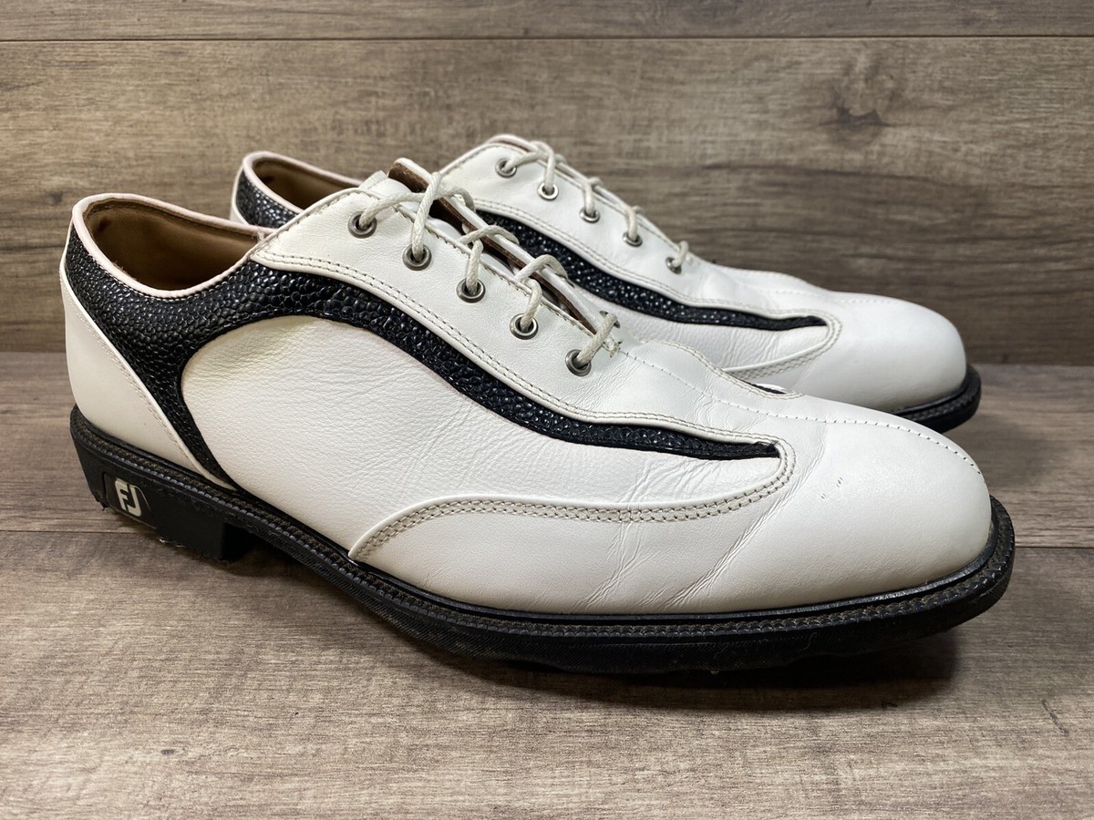 FOOTJOY メンズ ゴルフシューズ ICON BLACK FootJoy FOOTJOY (フットジョイ) ICON Black (アイコン ブラック