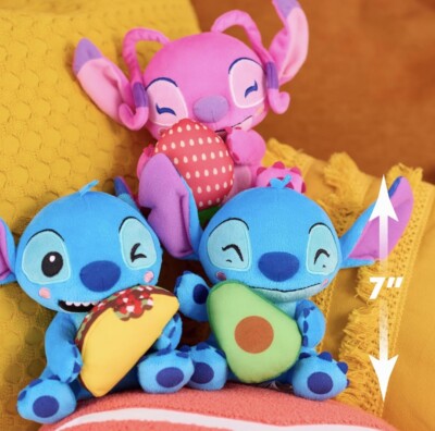 Just Play Disney Stitch Small 7-inch Plush Stuffed Animal Taco