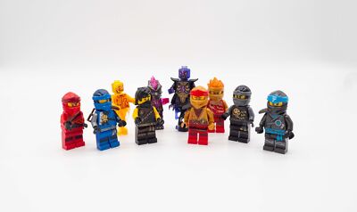 GW3109 Lego 10 verschiedene Ninjago Figuren