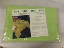 Milliken Co KODEL Elegance Tablecloth 60 x 86 " New Lime Green