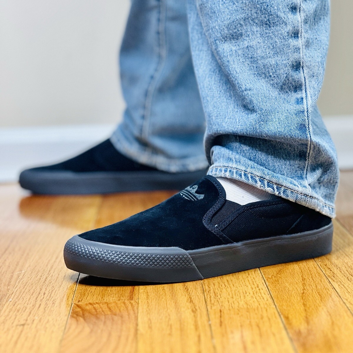 Adidas Shmoofoil Slip Men's Sneaker Skateboarding Shoe Black Adidas Shmoofoil Slip Men's Sneaker Skateboarding Shoe Black