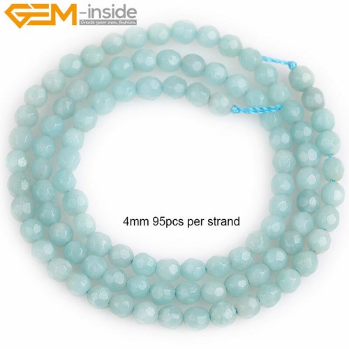 Natural Genuine Gemstone Jewelry Making Beads Wholesale 15" Round Faceted Stone - 第 77/173 張圖片
