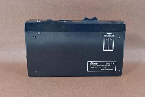 Fujino F-1 Walkman Vintage Lettore di Cassette Stereo Giappone - Foto 5 di 12