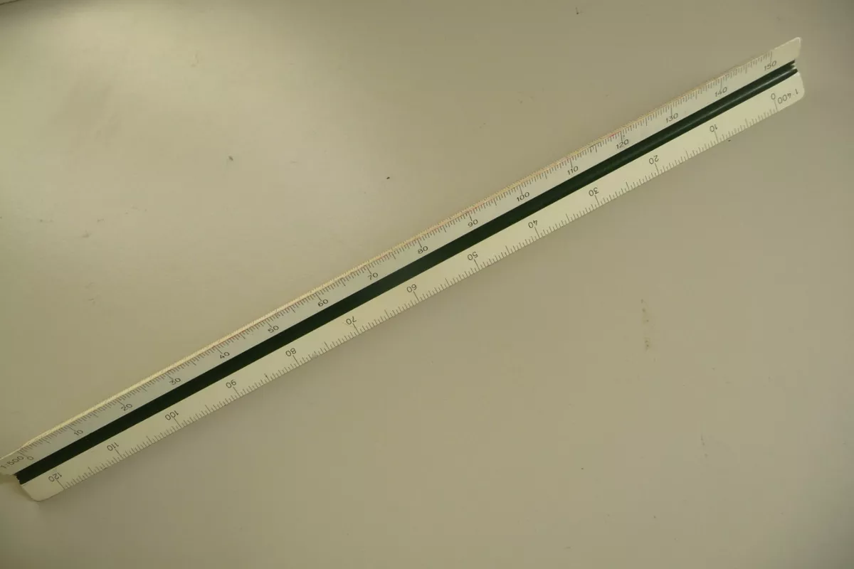 Scale ruler FABER CASTELL 883B 1 100 1 200 1 250 1 300 1 400 1 500