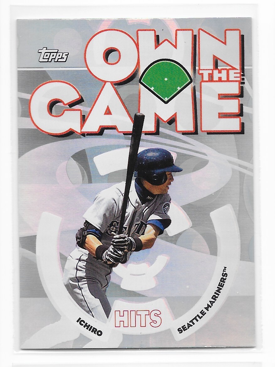 2006 Topps Own the Game #OG8 Ichiro Suzuki Insert Seattle Mariners