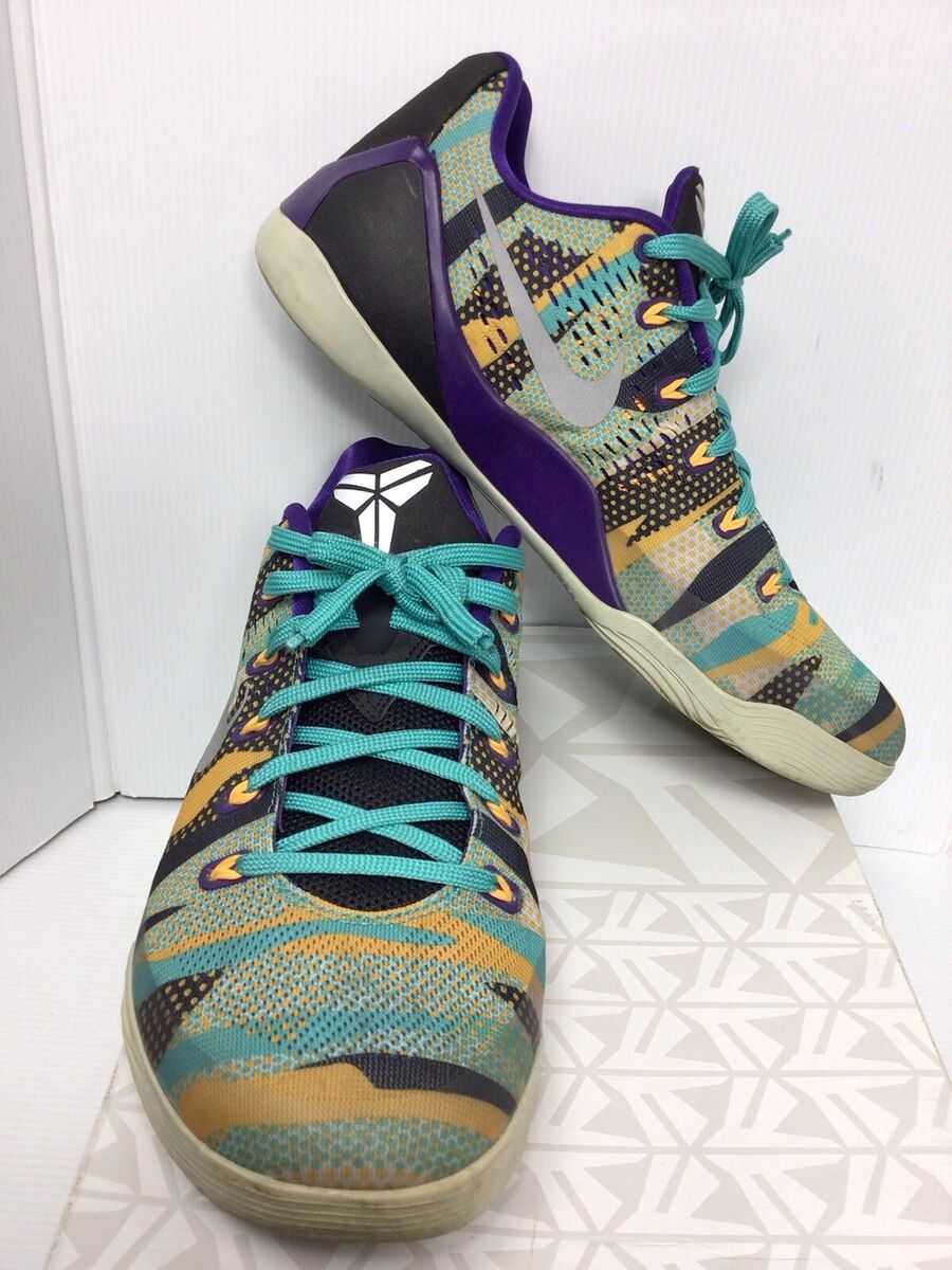 Nike Kobe 9 EM Low Unleashed Pop Art Sneakers 646701-508 Nike Kobe 9 EM Low Unleashed Pop Art Sneakers 646701-508