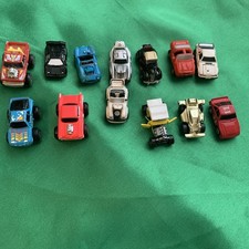 Micro Machines Galoob Lot Of 13 Vintage Cars, Trucks,, Hot rods