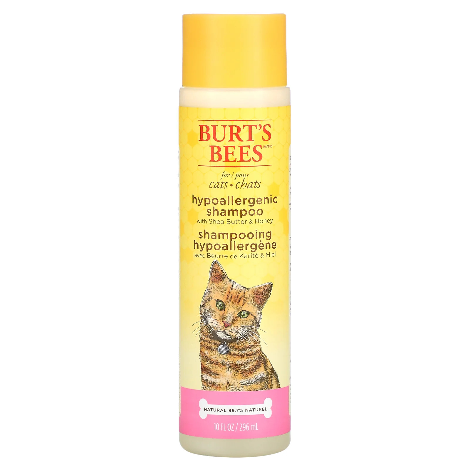 Hypoallergenic Shampoo For Cats with Shea Butter & Honey, 10
