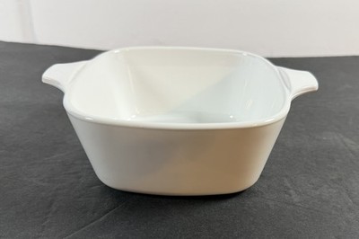 Corning Ware Cookmates White Square Casserole Dish PP-43 No Lid