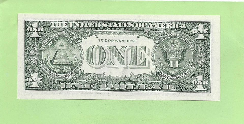 1999 ..UNCIRC  $1  B 4472 7784 E .... 1999 $1  B-E    44 & 77      FRN - Image 2 of 2