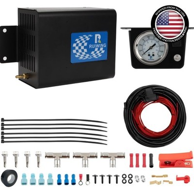 Universal Fit Air Compressor System for Trucks - Quick Inflate & Durable Design