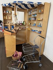 Haba Verkaufsladen Einkaufsladen Klappbar Super Zustand mit XXL Zubeh&ouml;r