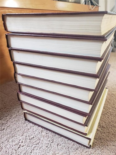 Vintage Encyclopedia Britannica 1972-1980 BOOK OF THE YEAR 9 Volumes Books Set - Picture 9 of 11