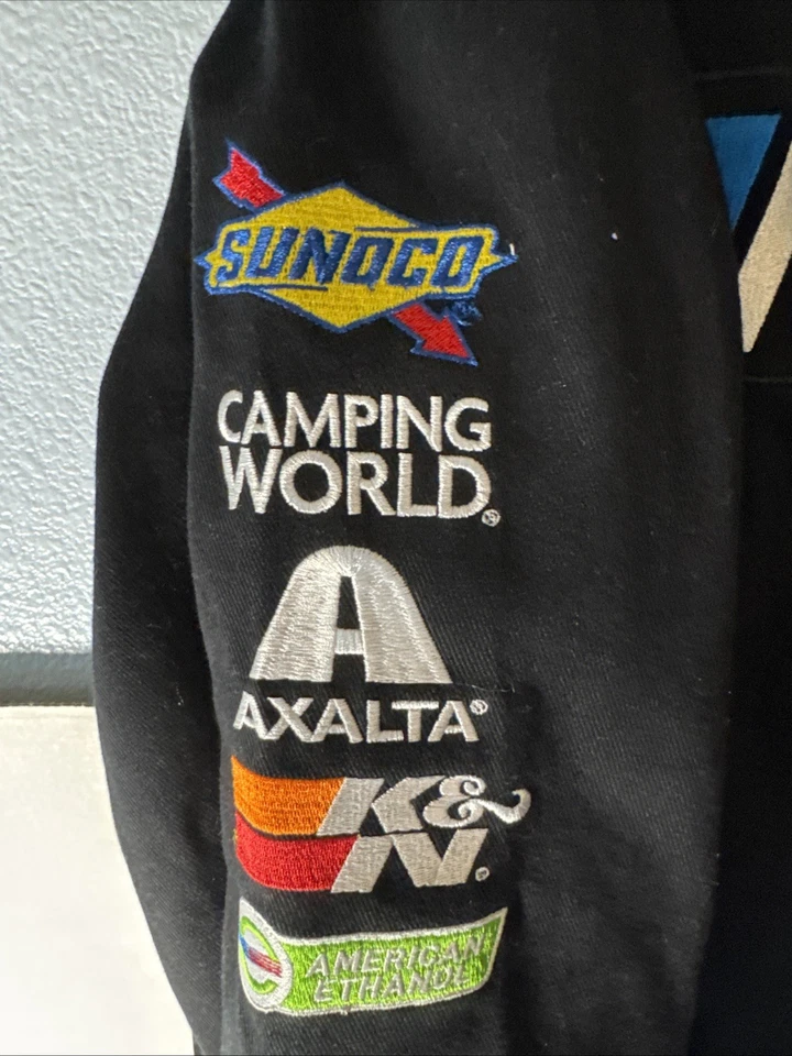 JH Designs RARE Vintage Nascar Jacket 3xl Logo Excellent Cond Embroidered Lm - Image 3 of 4