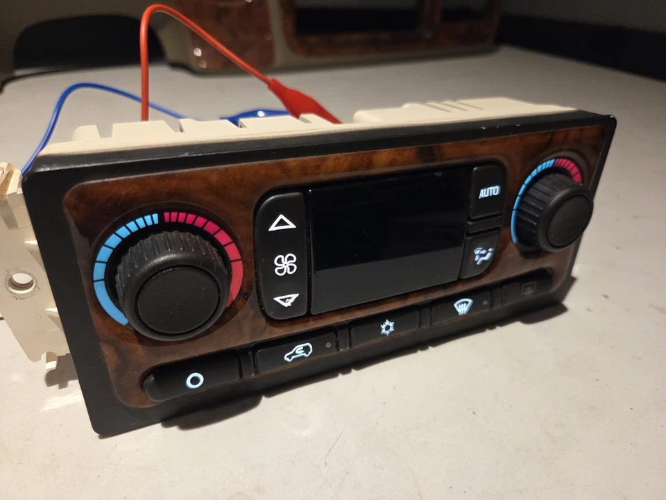 03-06 GMC Sierra Yukon Denali Woodgrain Trim- Lot Fits More Than One Vehicle - Image 4 of 4