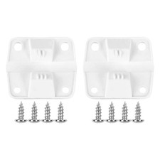 Long service ABS Ice Chest Hinges Replacement Parts with Screws for Fishing Box