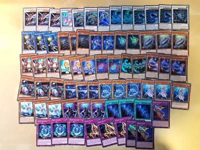 Ghoti Fisch Deck YU-GI-OH Karten Zep Keaf Psiics Snopios Guoglim Arionpos
