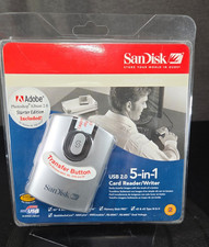 NEW SanDisk ImageMate USB 2.0 5-in-1 Card Reader/Writer SDDR-99-A15 New In Box