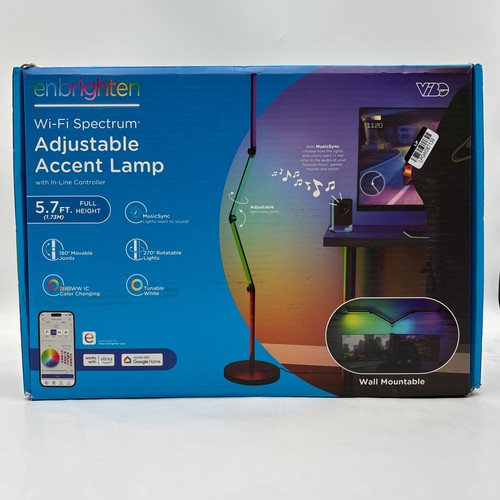 Enbrighten Wi-fi Spectrum Adjustable Accent Lamp w/ in Line Controller NO POWER