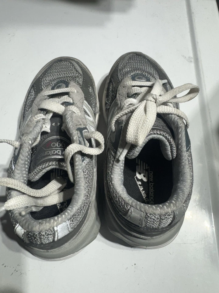 Niñas Niño New Balance Gris 990 Talla 9 Foto 4 de 4