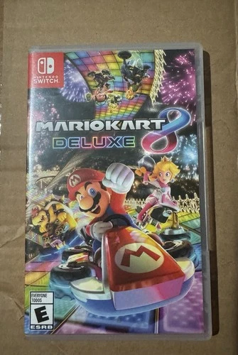 Mario Kart 8 Deluxe - Nintendo Switch (Original Case & Cartridge)